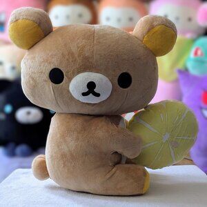 Round 1 Exclusive San-x 16" Rilakkuma Holding Lemon Plush